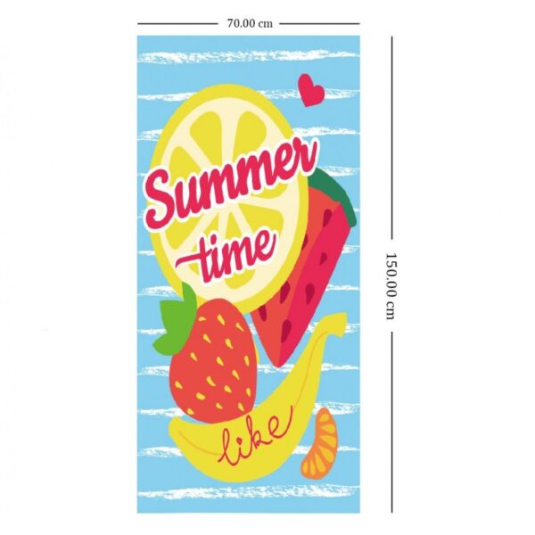 Ręcznik plażowy prostokątny SUMMER TIME 150x70 REC54WZ6 - obrazek 3