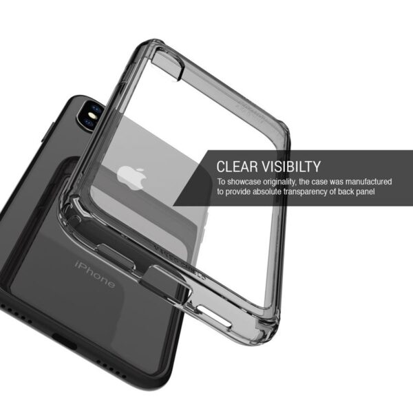 Obliq Naked Shield - Etui iPhone Xs / X (Black) - obrazek 3