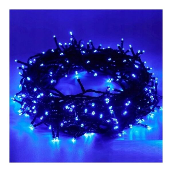 Światełka lampki wewnętrzne/zewnętrzne 100 LED Niebieskie LAMP01N - obrazek 6