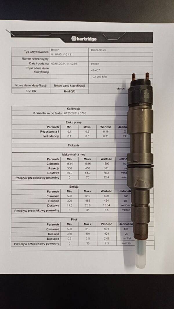 Wtryskiwacz Alfa Romeo 147 (937_) - 0445120147 - obrazek 3