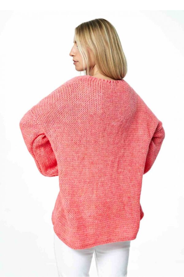 Sweter Damski Model M899 Coral - Figl - obrazek 4