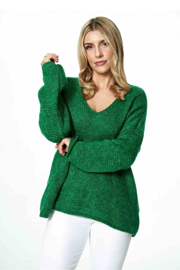 Sweter Damski Model M899 Green - Figl - obrazek 5