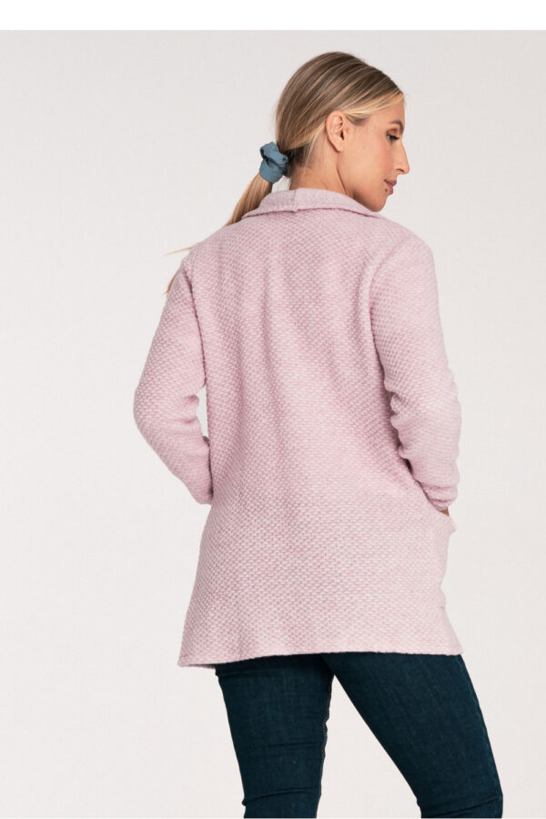 Sweter Kardigan Model M1043 Pink - Figl - obrazek 4