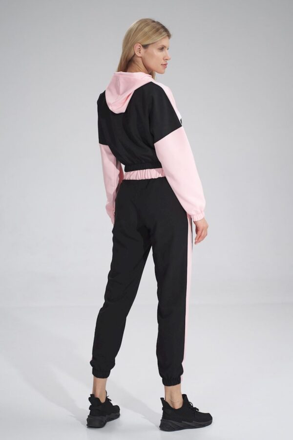 Bluza Damska Model M757 Black/Pink - Figl - obrazek 4