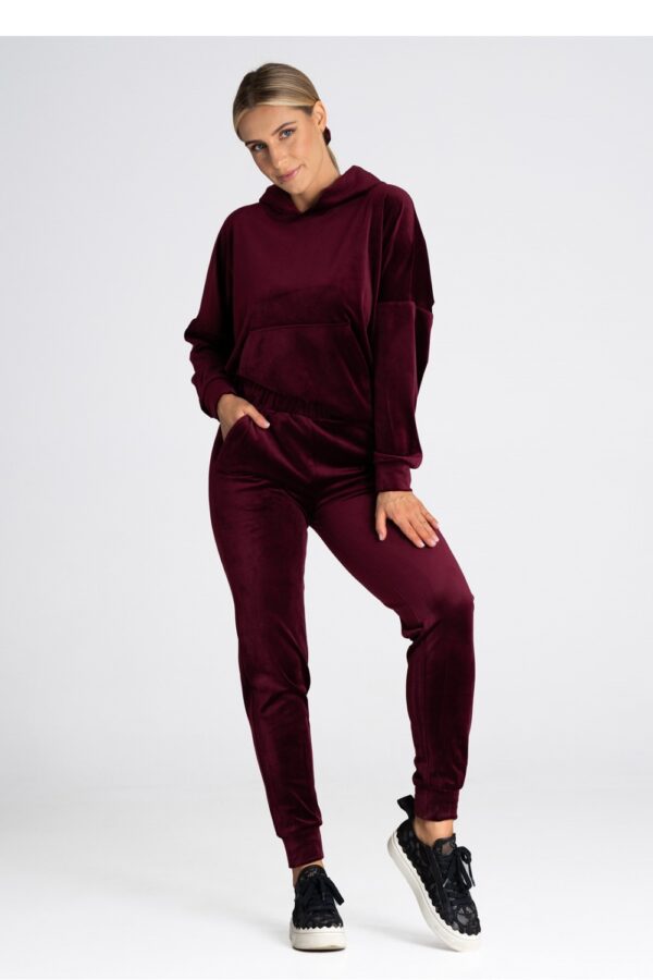 Bluza Damska Model M969 Bordo - Figl - obrazek 3