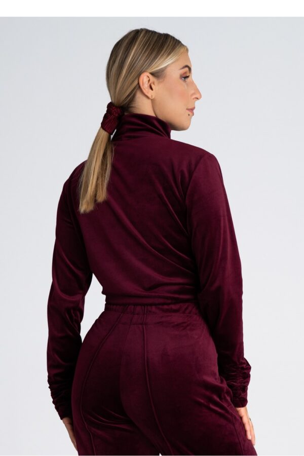 Bluza Damska Model M967 Bordo - Figl - obrazek 4