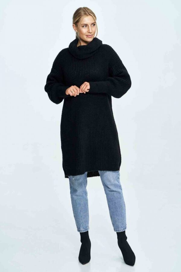 Sweter Damski Model M890 Black - Figl - obrazek 5