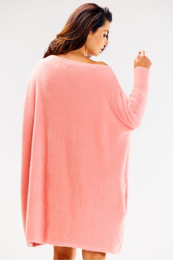 Sweter Damski Model A618 Pink - awama - obrazek 4