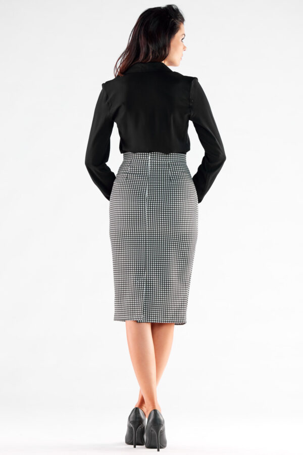 Spódnica Model A531 Houndstooth - awama - obrazek 4