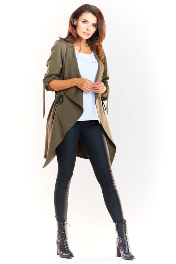 Bluza Damska Model A335 Khaki - awama - obrazek 3