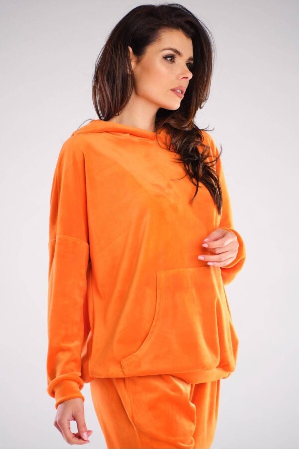 Bluza Damska Model A420 Orange - awama - obrazek 5