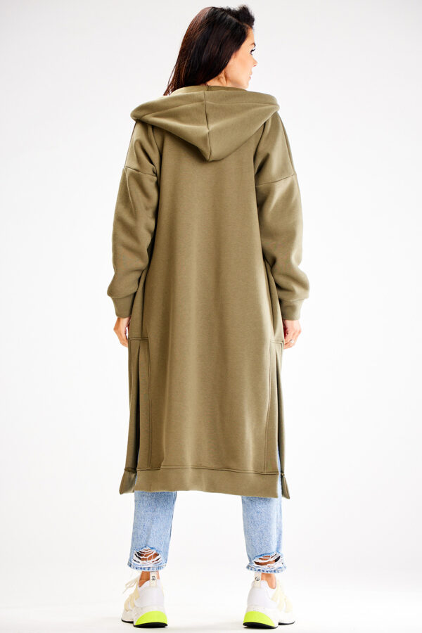 Bluza Damska Model A613 Khaki - awama - obrazek 4