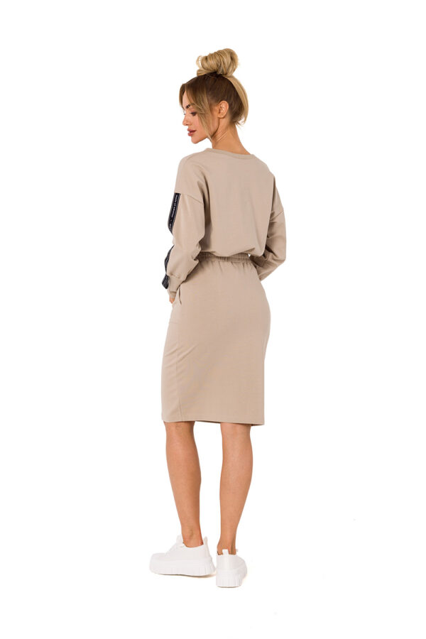 Spódnica Model MOE728 Beige - Moe - obrazek 4