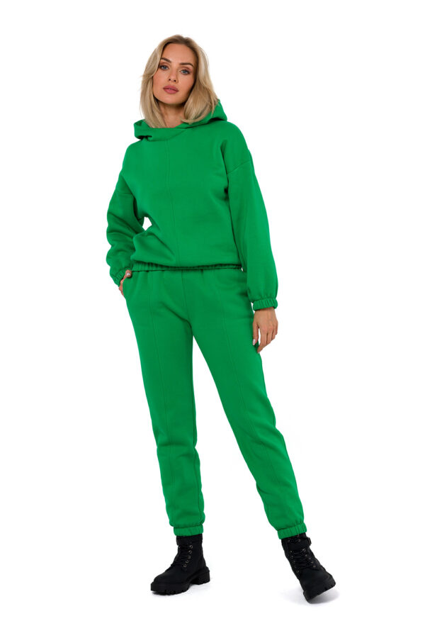 Bluza Damska Model MOE759 Green - Moe - obrazek 3