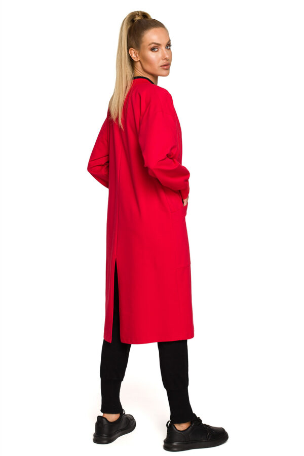 Bluza Damska Model MOE694 Red - Moe - obrazek 3