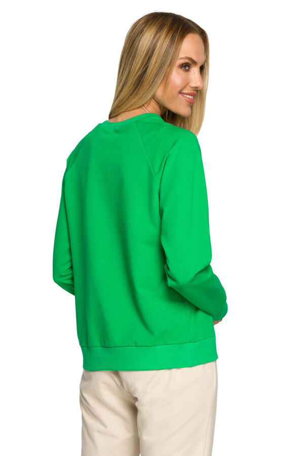 Bluza Damska Model MOE693 Green - Moe - obrazek 4