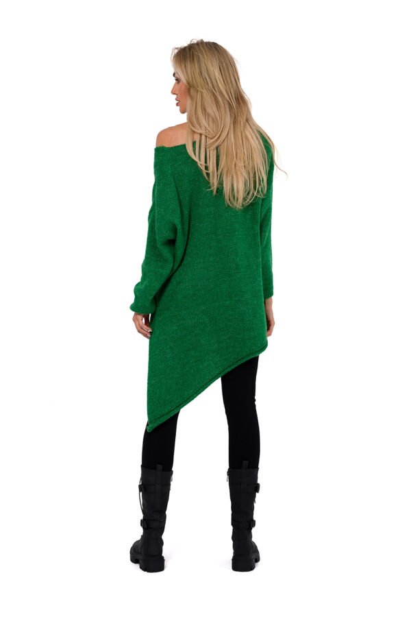 Sweter Damski Model MOE769 Green - Moe - obrazek 3