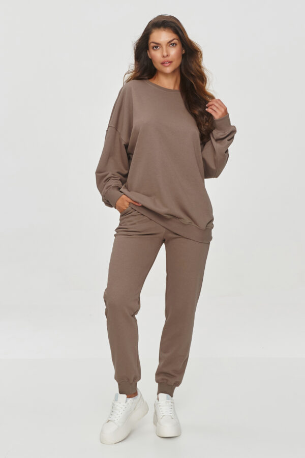 Bluza Damska Model M859 Cacao - Makadamia - obrazek 3