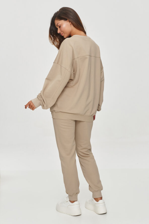 Bluza Damska Model M859 Light Beige - Makadamia - obrazek 4