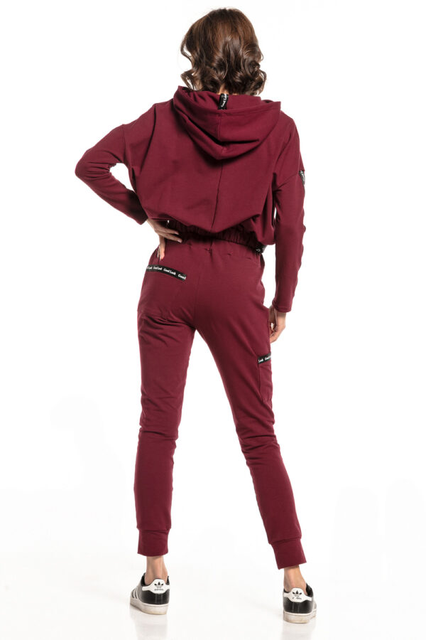 Bluza Damska Model T331/8 Bordo - Tessita - obrazek 3