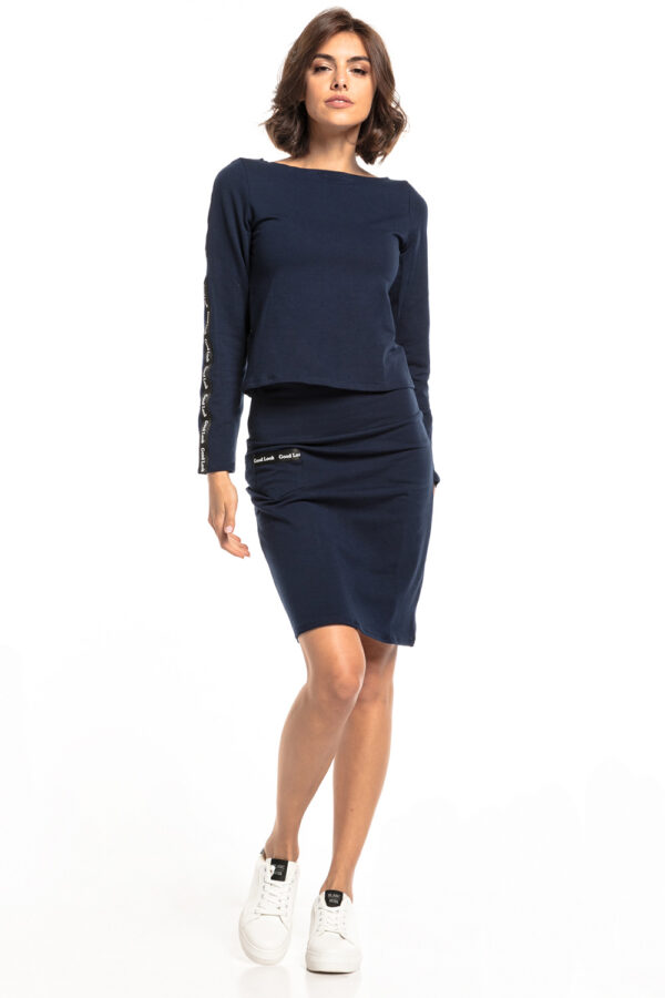 Bluza Damska Model T328/4 Navy - Tessita