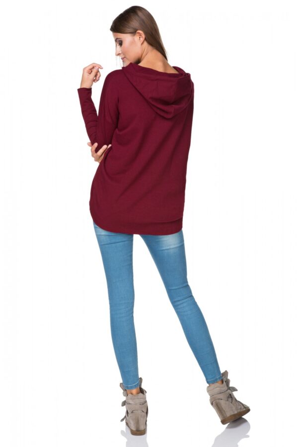 Bluza Damska Model T190/4 Bordo - Tessita - obrazek 4