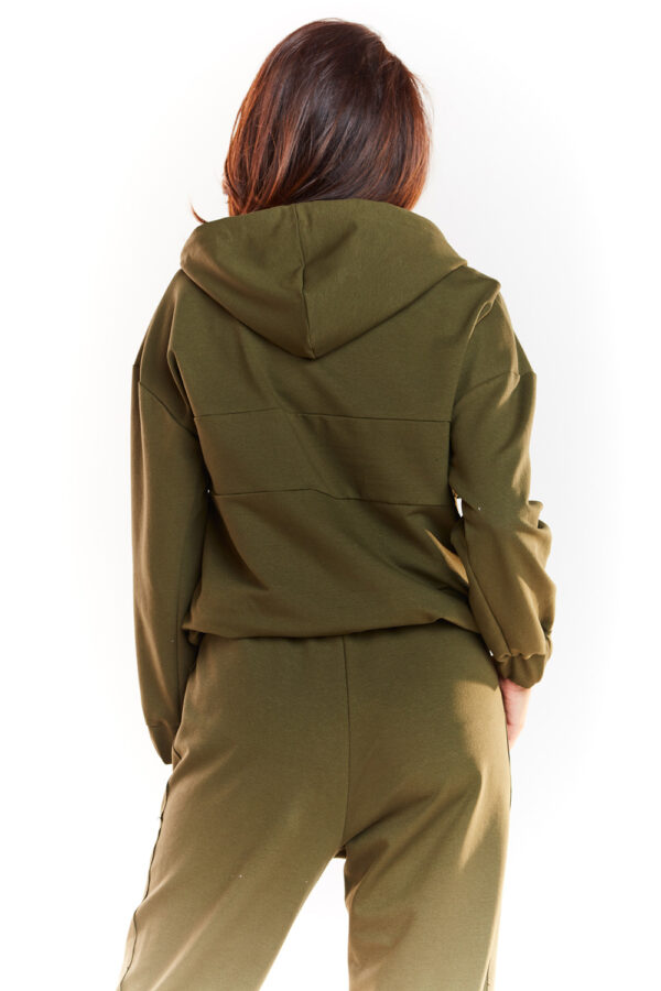 Bluza Damska Model M228 Khaki - Infinite You - obrazek 4