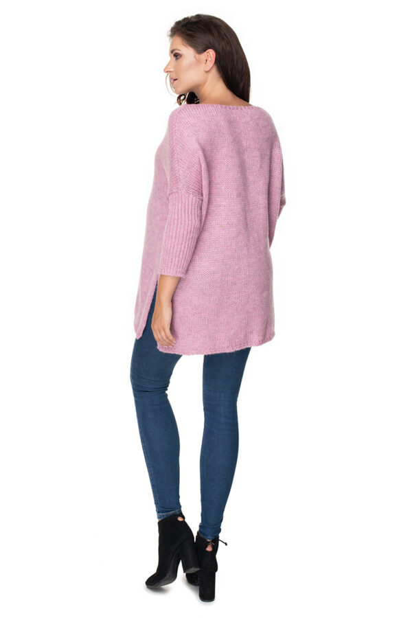 Sweter Ciążowy Model 30075 Lila - PeeKaBoo - obrazek 4