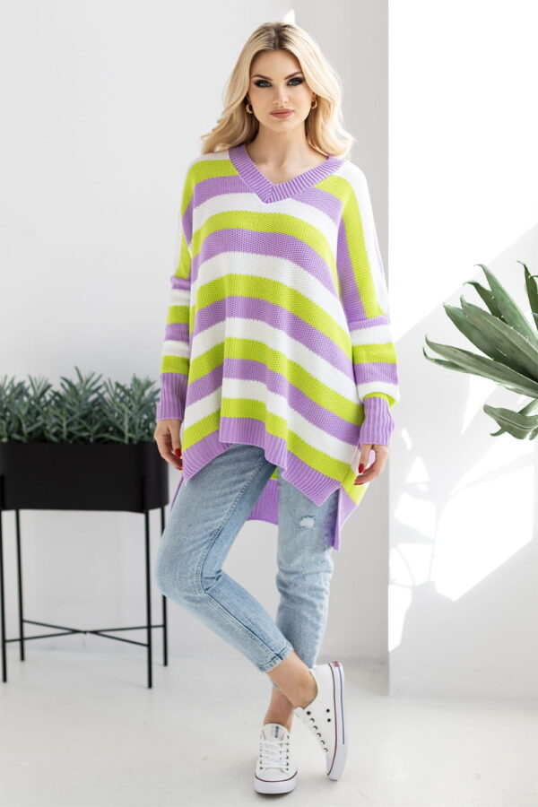 Sweter Damski Model 30091 Lila - PeeKaBoo - obrazek 4