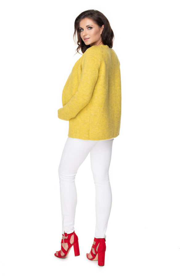 Sweter Kardigan Model 30074 Honey - PeeKaBoo - obrazek 4