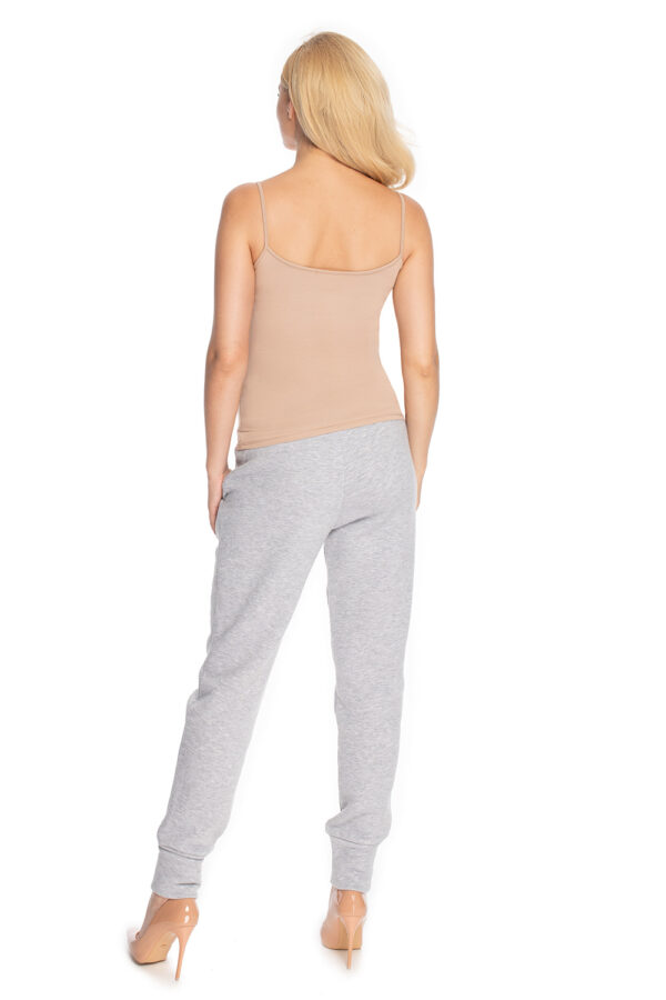 Spodnie Ciążowe Model 0173 Grey - PeeKaBoo - obrazek 4