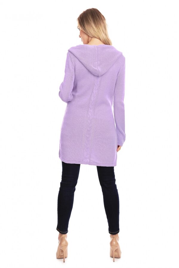 Sweter Kardigan Model 30063 Lila - PeeKaBoo - obrazek 4