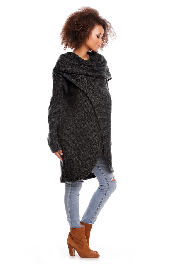 Sweter model 30051C Black - PeeKaBoo - obrazek 3