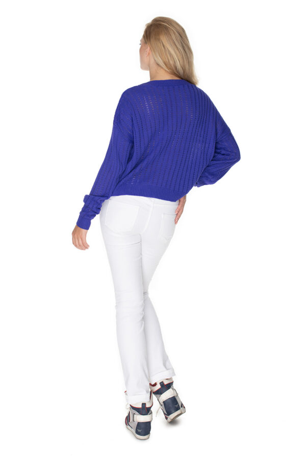 Sweter Damski Model 70022 Violet - PeeKaBoo - obrazek 4