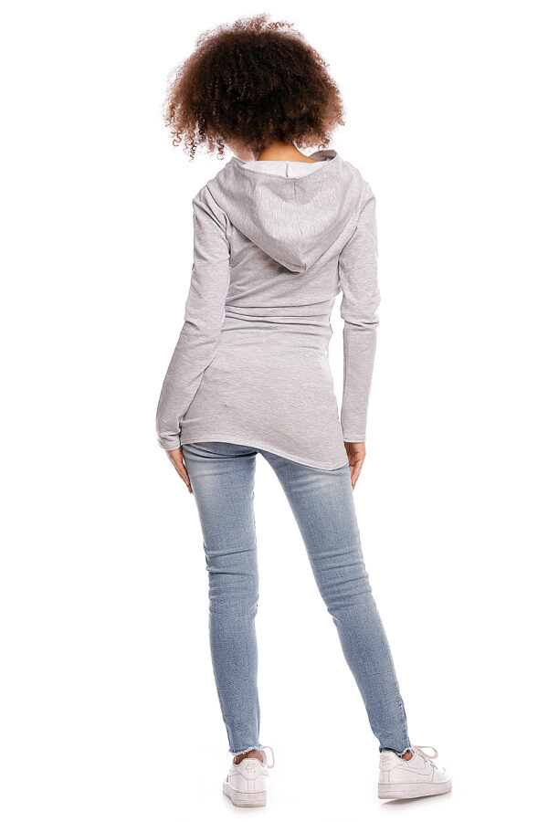 Bluza model 1473 Light Gray - PeeKaBoo - obrazek 5