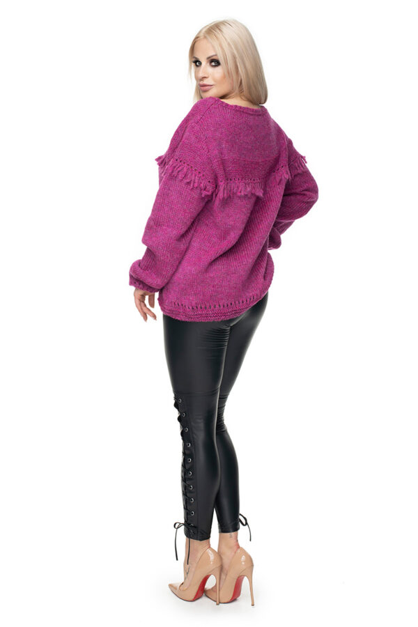 Sweter Damski Model 30062 Violet - PeeKaBoo - obrazek 4