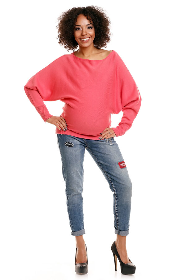 Sweter model 70003C Coral - PeeKaBoo - obrazek 3