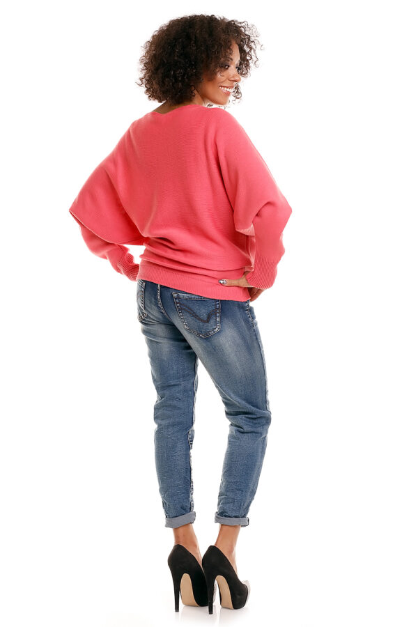 Sweter model 70003C Coral - PeeKaBoo - obrazek 5