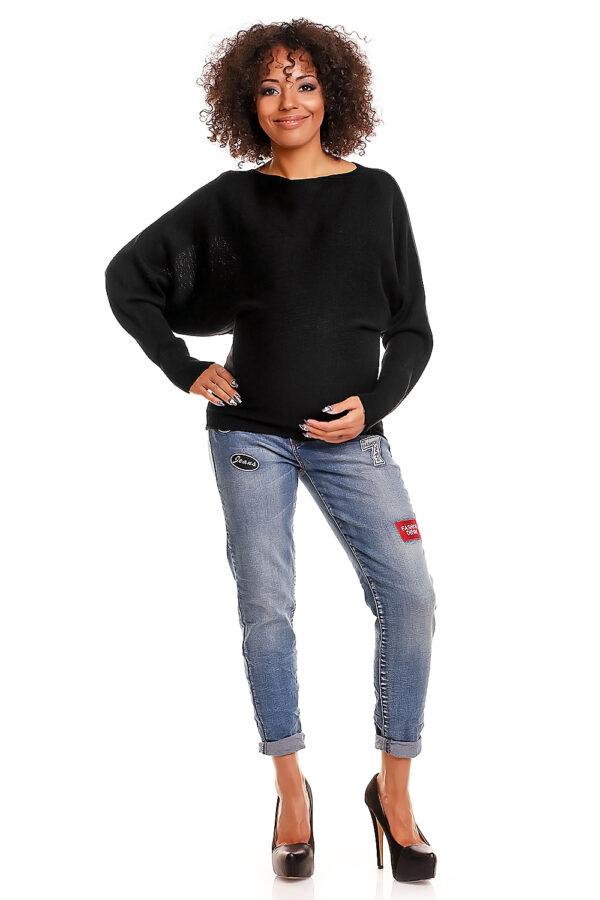 Sweter model 70003C Black - PeeKaBoo - obrazek 3