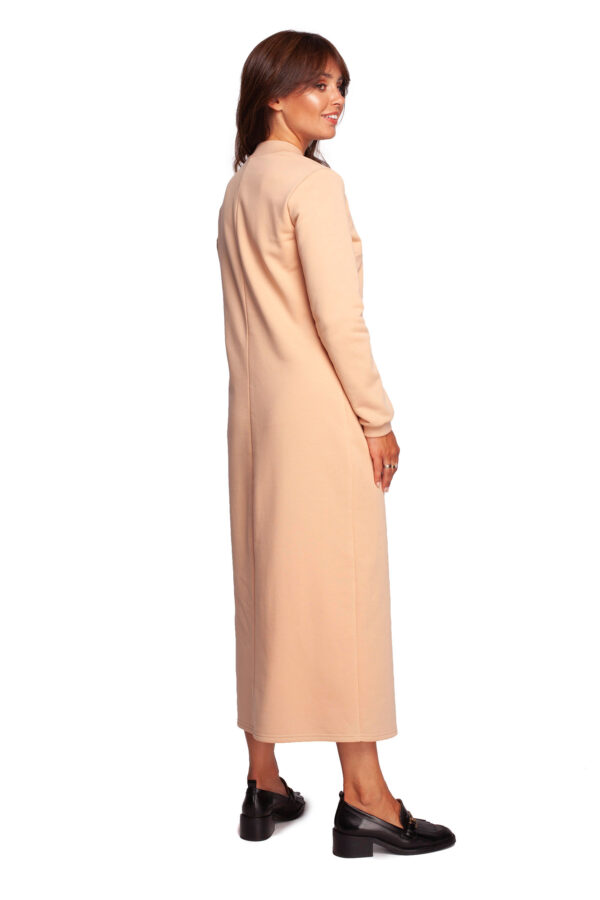 Sukienka Model B242 Beige - BeWear - obrazek 3