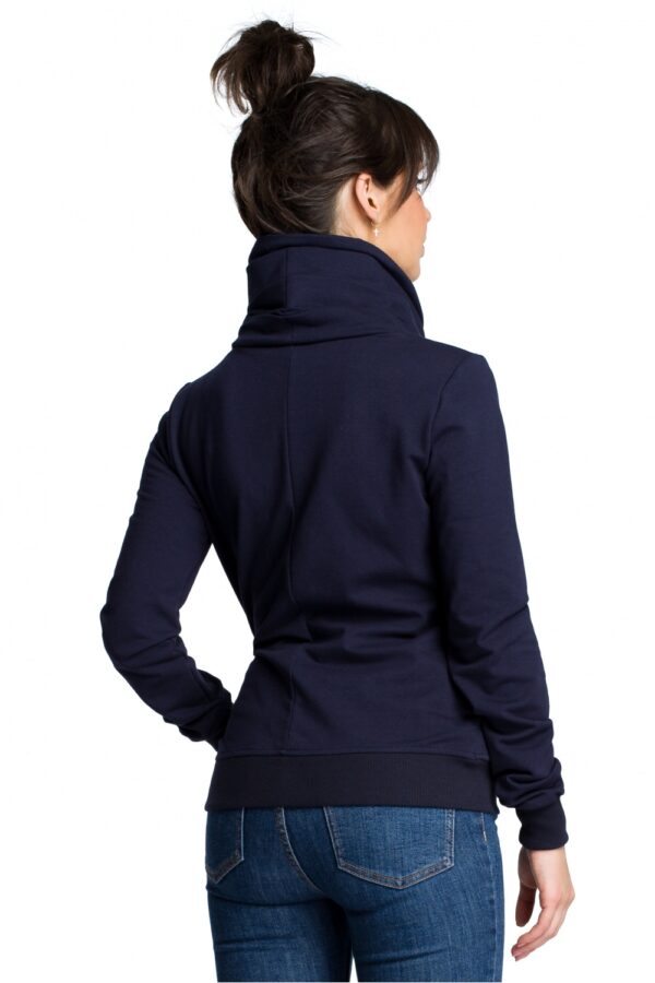 Bluza Damska Model B071 Navy - BeWear - obrazek 4