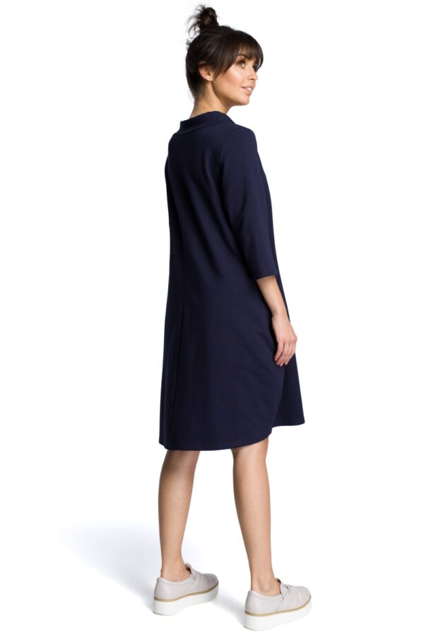 Sukienka Model B070 Navy - BeWear - obrazek 3