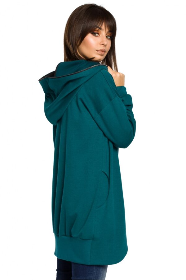 Bluza Damska Model B054 Green - BeWear - obrazek 4