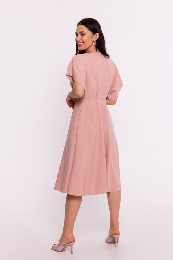 Sukienka Model B278 Pink - BeWear - obrazek 3