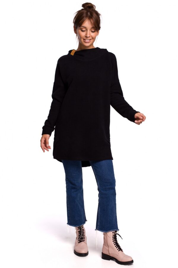 Bluza Damska Model B176 Black - BeWear - obrazek 3