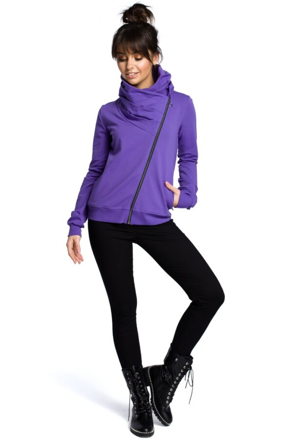 Bluza Damska Model B071 Violet - BeWear - obrazek 3