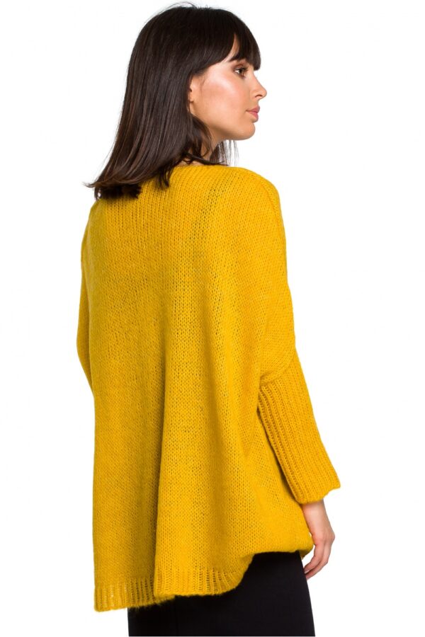 Sweter Damski Model BK018 Honey - BE Knit - obrazek 4