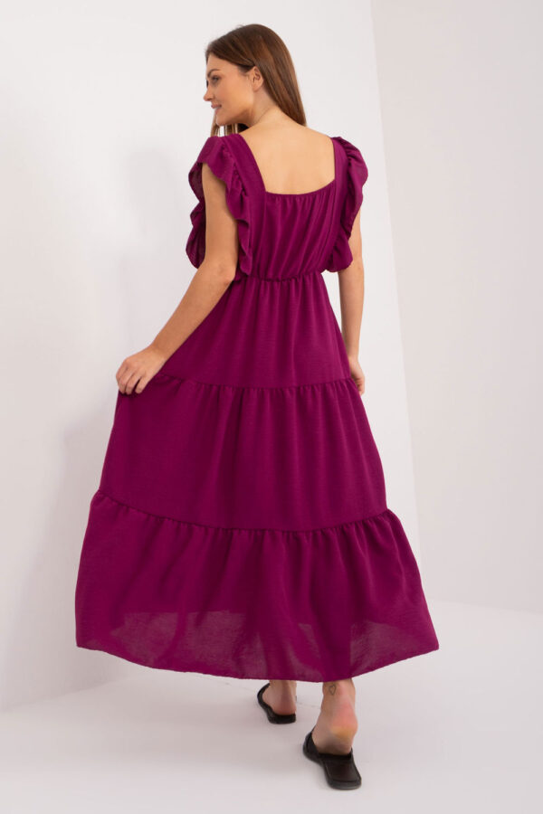 Sukienka Model DHJ-SK-8352.04 Dark Violet - Italy Moda - obrazek 4