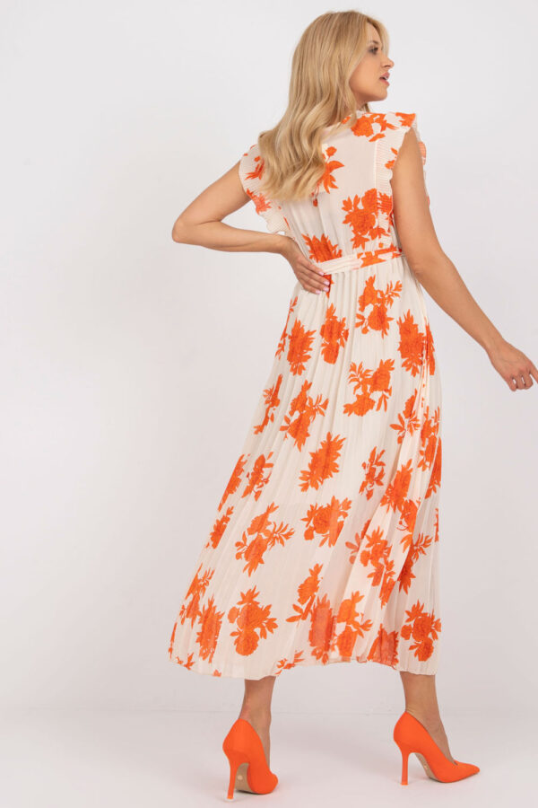 Sukienka Model DHJ-SK-13166.94P Orange - Italy Moda - obrazek 3