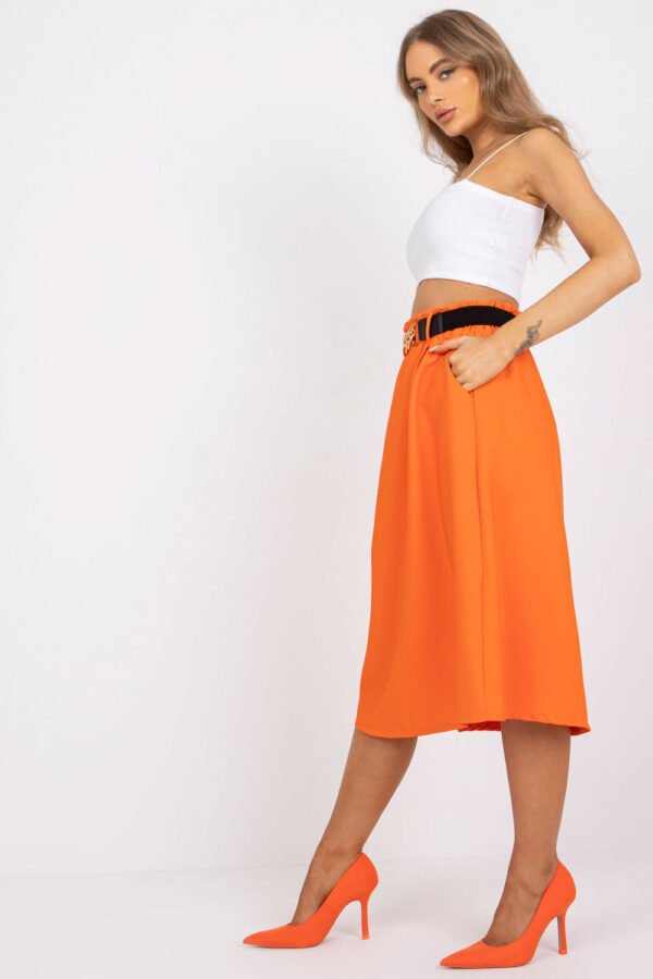 Spódnica Model DHJ-SD-13169.58P Orange - Italy Moda - obrazek 3